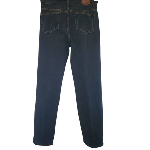 Classic Calvin Klein Women´s Size 8 Easy Fit Jeans Black Overdye Straight Leg Stretch nvE0icAPe High Quaity