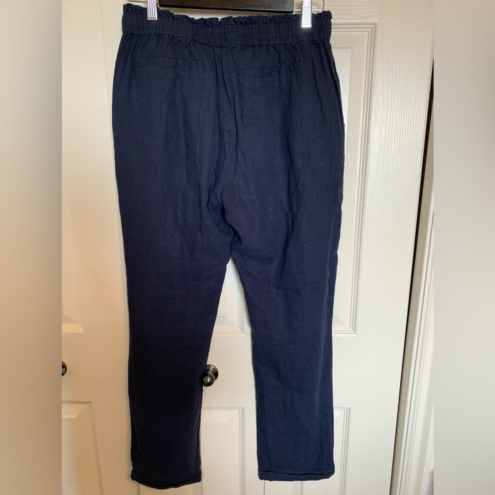 save up to 70% Papaya Blue  linen blend pants EUC mDhAKfkVm Everyday Low Prices
