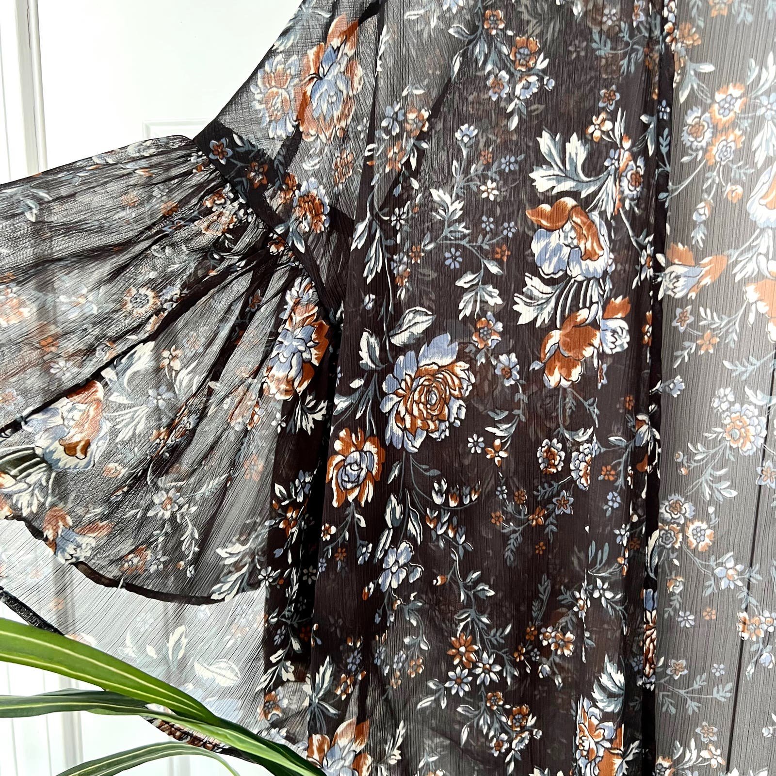 cheapest place to buy  American Eagle Floral Flutter Sleeve Kimono Sheer XS Small JwnpgSXGb Wholesale