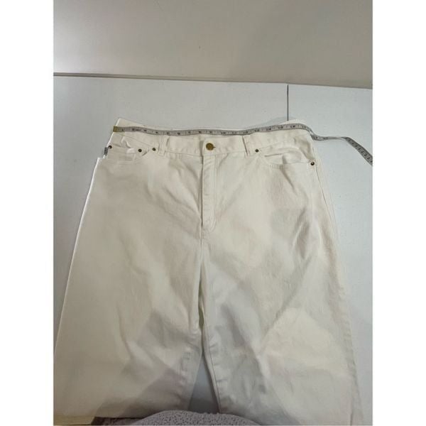 where to buy  Lauren Ralph Lauren white denim jeans size 16 n3xgggatM Hot Sale