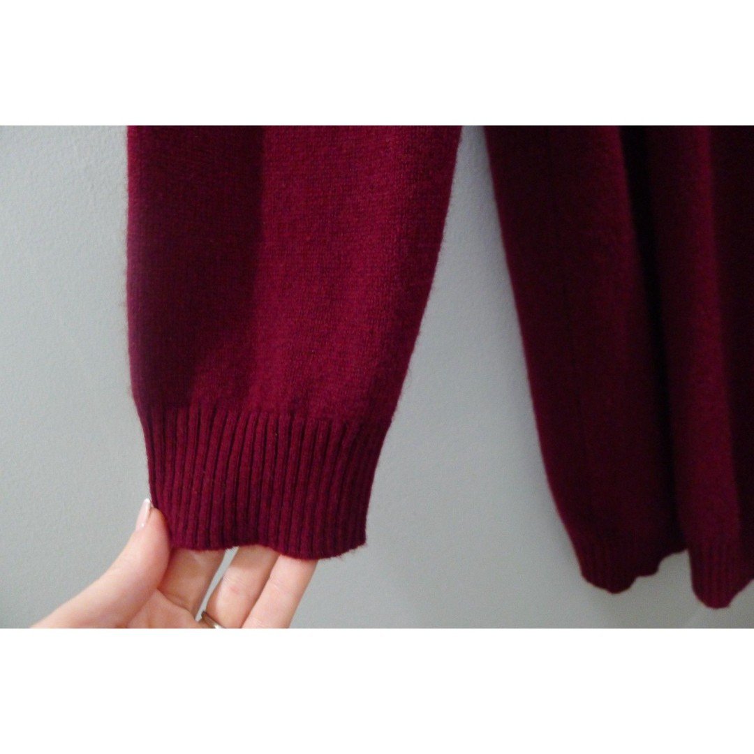 Classic Charter Club Luxury Cashmere Open Front Cardigan - Burgundy 2X kvNJia6AU online store
