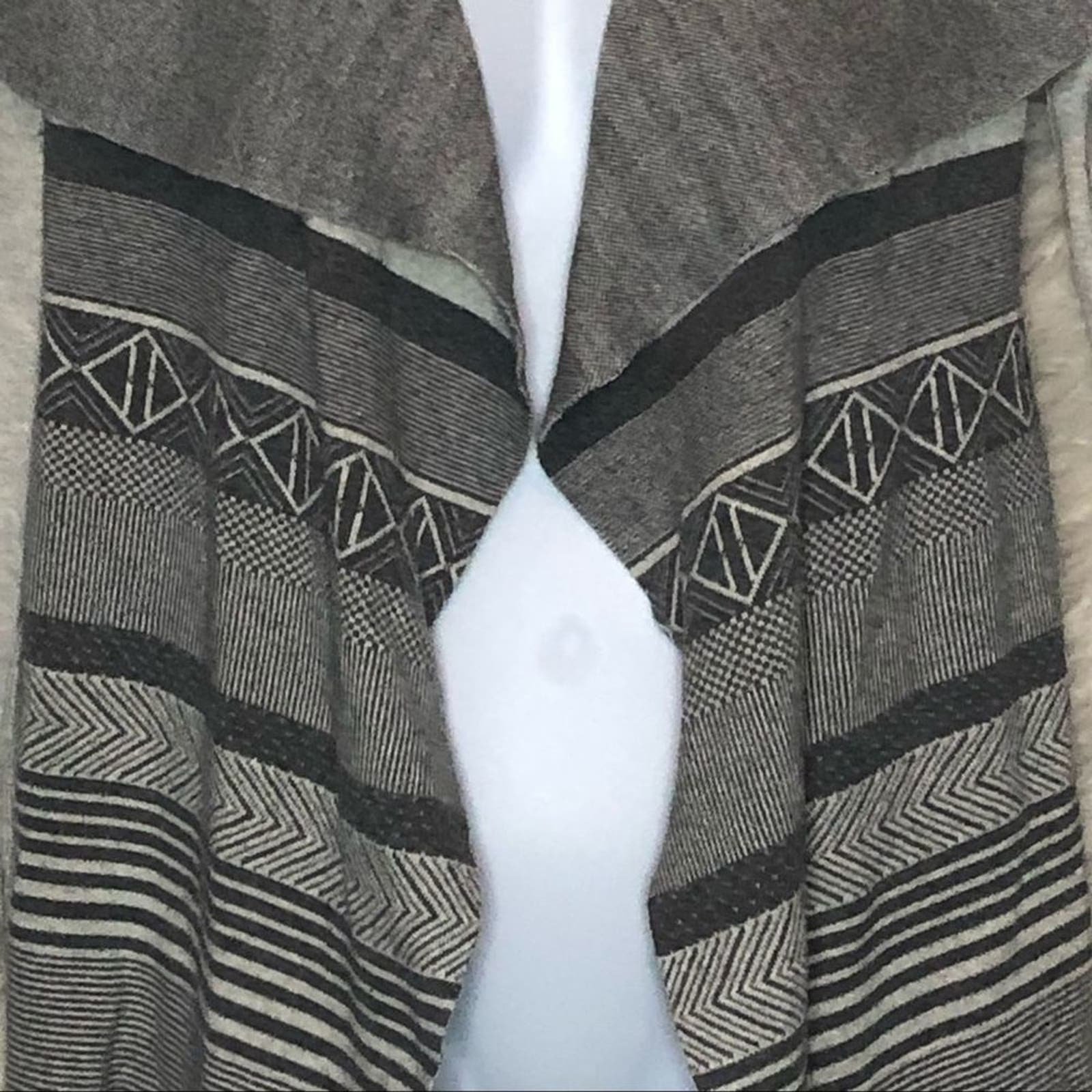 Special offer  Anthropologie ruby moon Grey Drape Open Front Cardigan size Medium I7PP9HkqN Cool