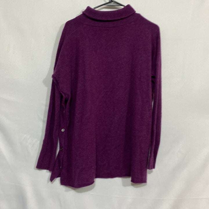 Comfortable White + Warren Womens Purple Side Button Turtleneck Pullover Sweater Size XS GxUh9vPqa Fashion