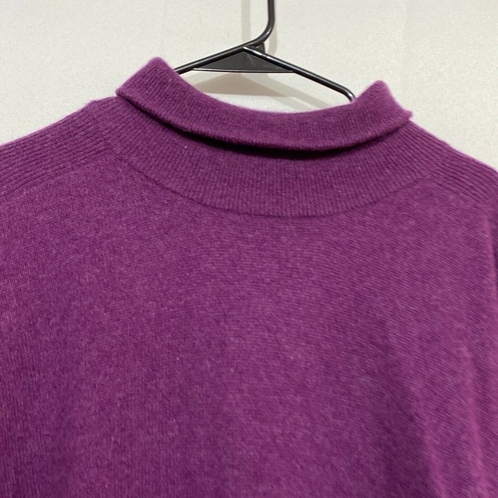 Comfortable White + Warren Womens Purple Side Button Turtleneck Pullover Sweater Size XS GxUh9vPqa Fashion